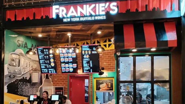 Frankies Menu