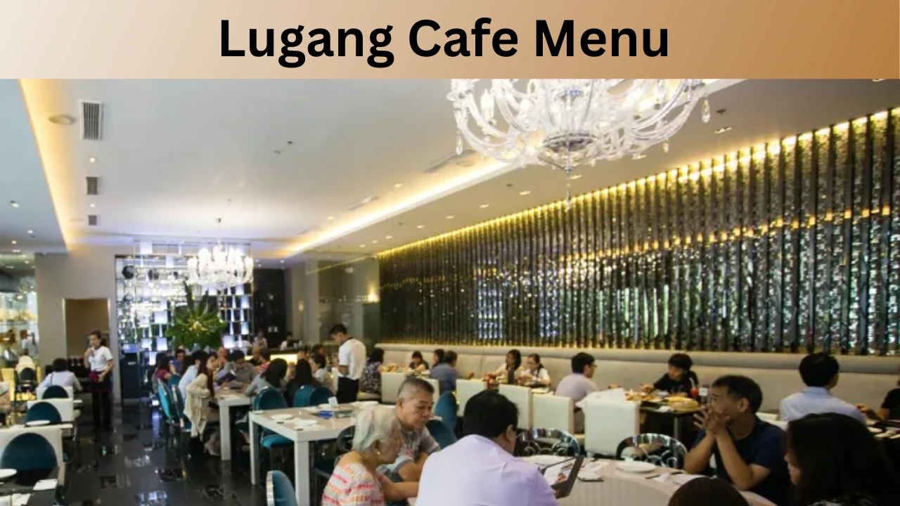 Lugang Cafe Menu