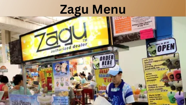 Zagu Menu