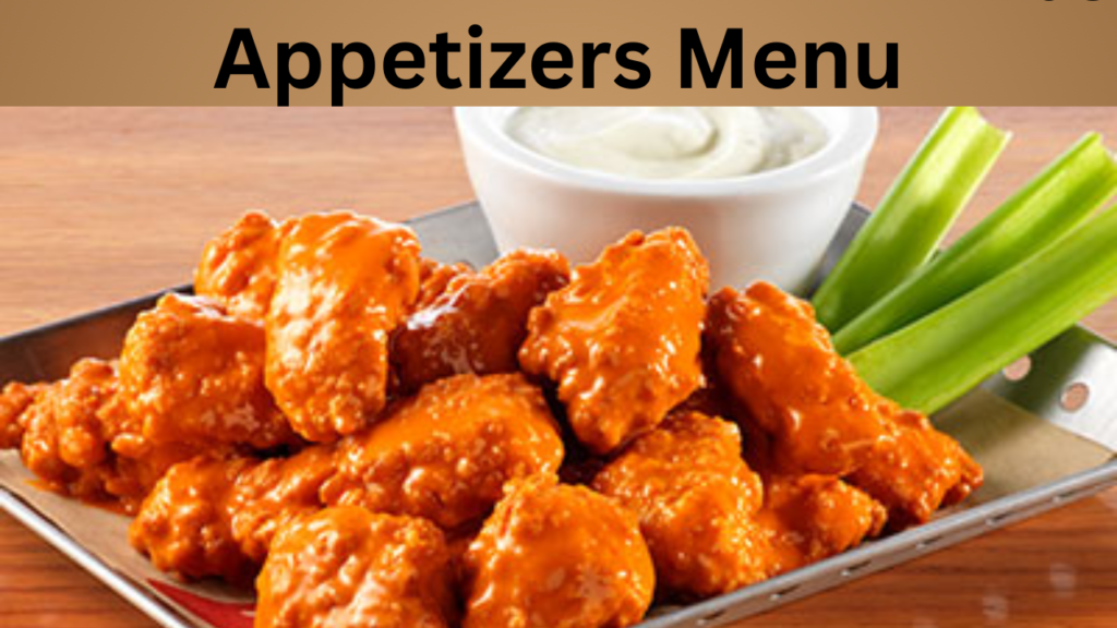 Appetizers Menu