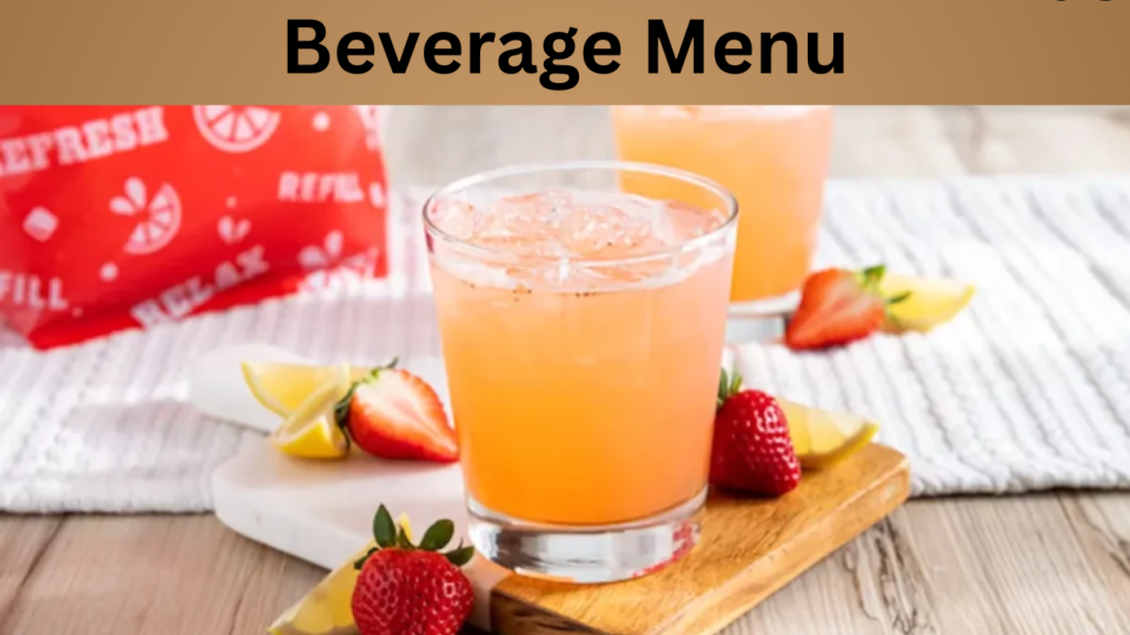 Beverage Menu