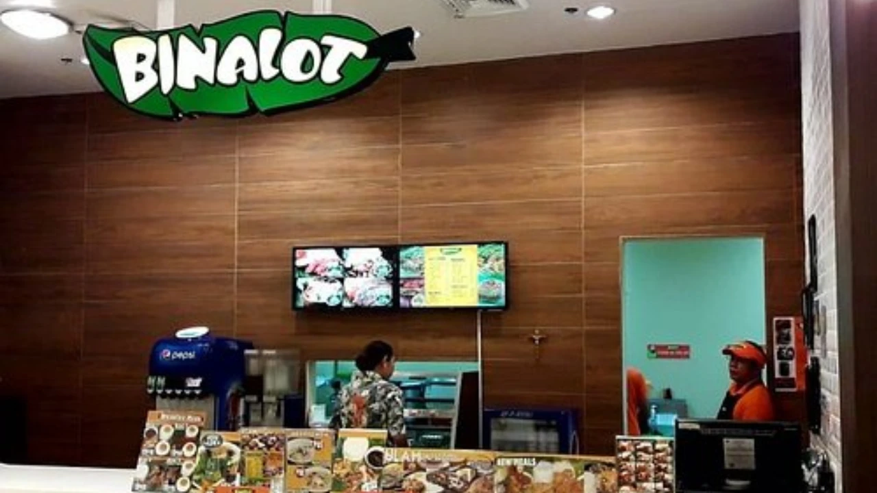 Binalot Menu