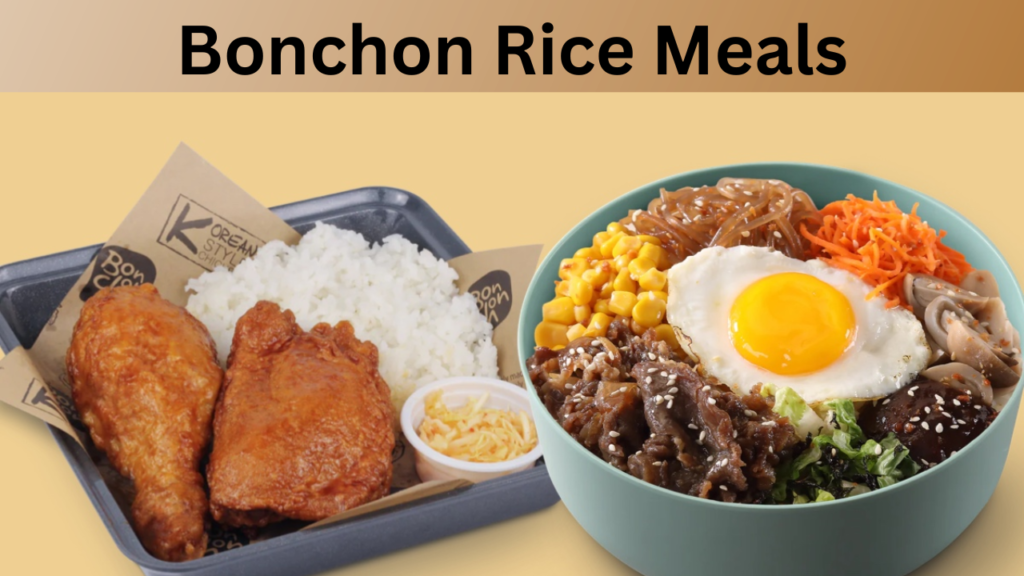 Bonchon Rice Meals