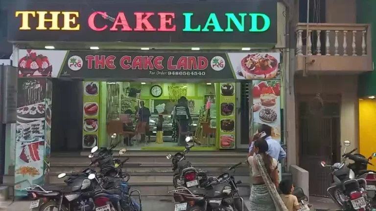 Cakeland Menu