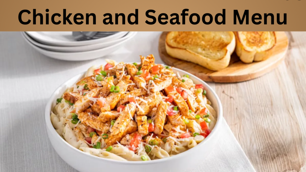 Chicken and Seafood Menu