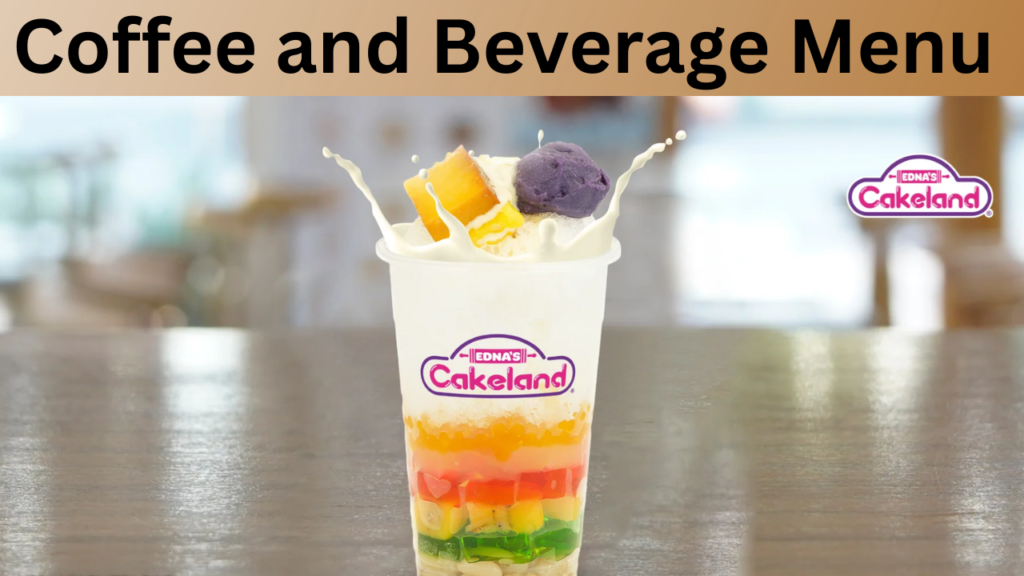 Coffee and Beverage Menu 