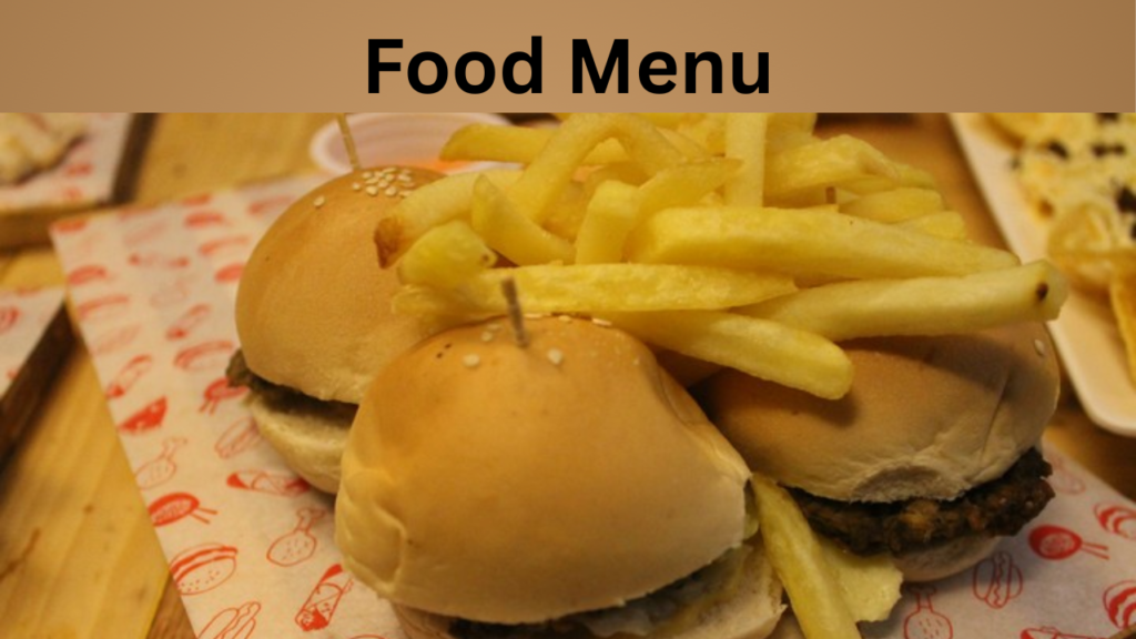 Food Menu