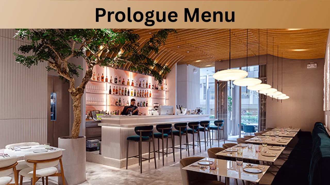 Prologue Menu