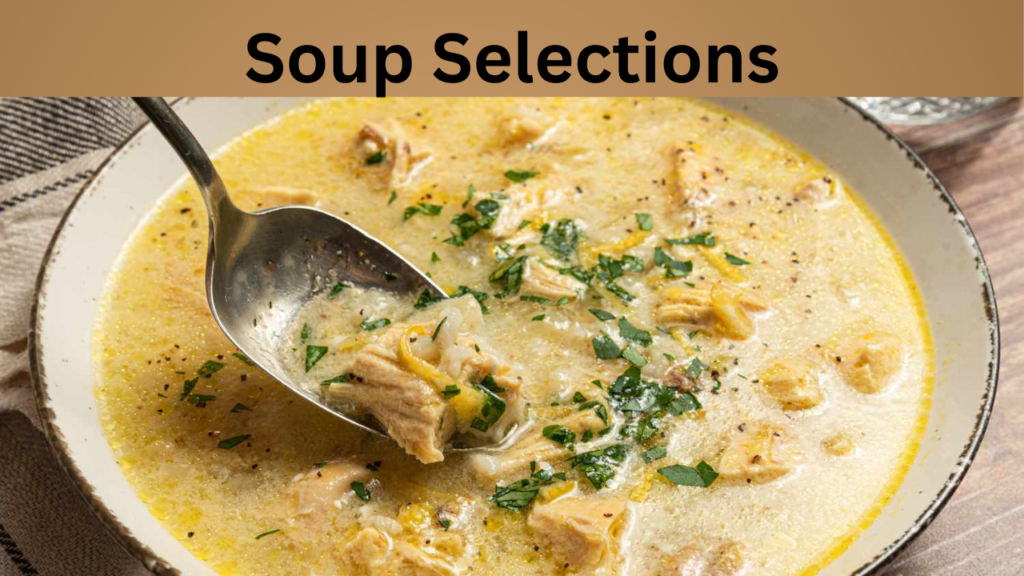 Soup Selections