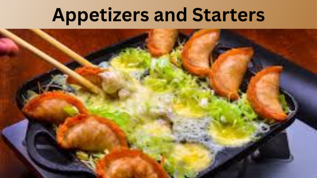Appetizers and Starters
