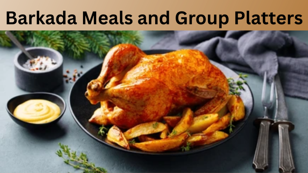 Barkada Meals and Group Platters