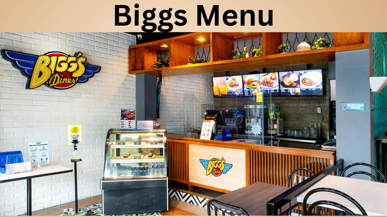 Biggs Menu