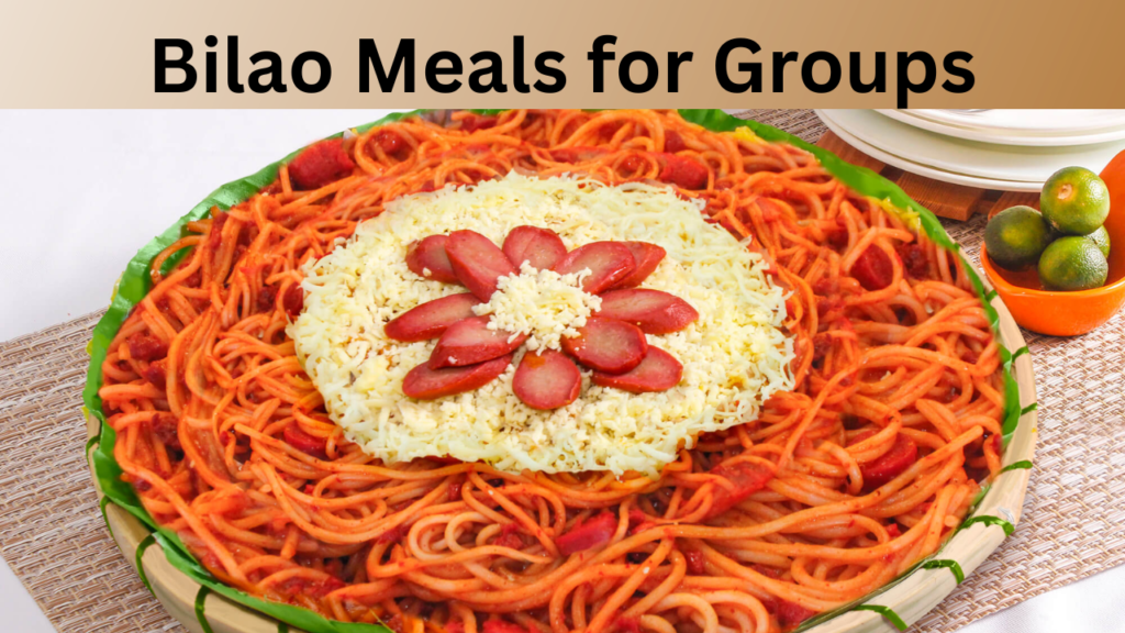 Bilao Meals for Groups