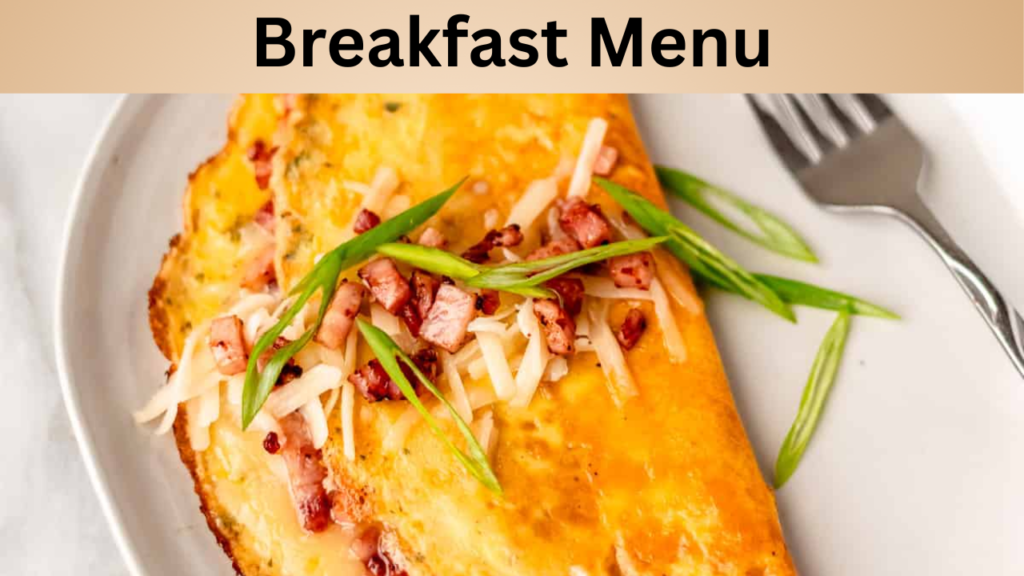 Breakfast Menu