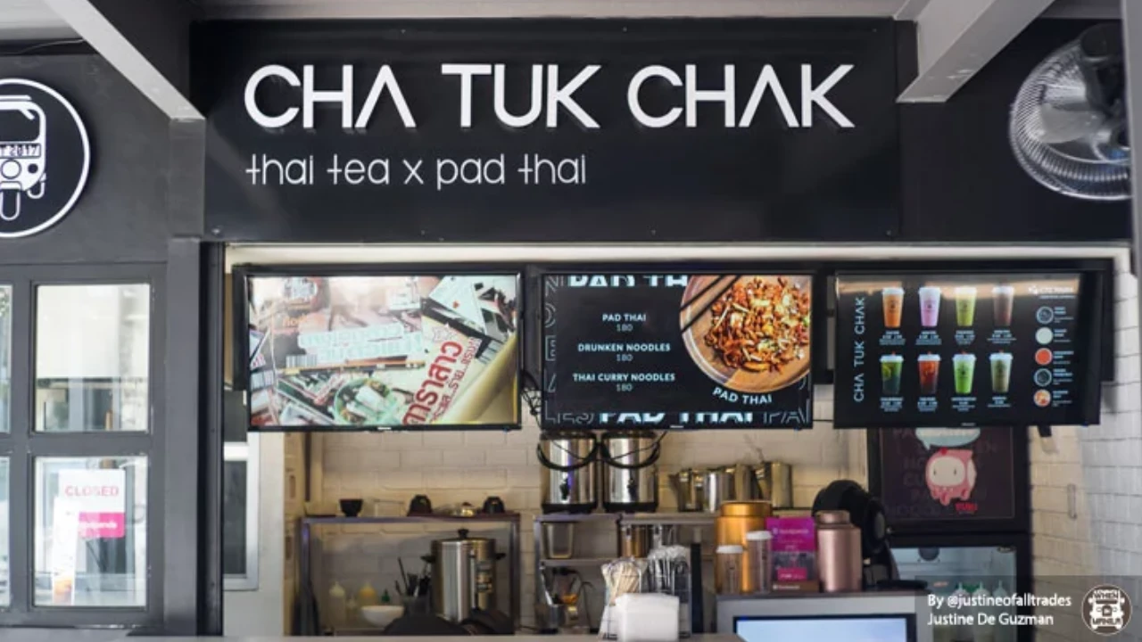 Cha Tuk Chak Menu