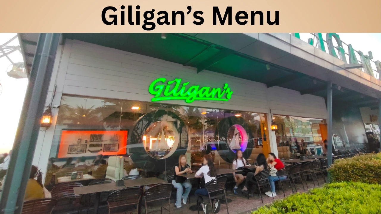 Giligan’s Menu