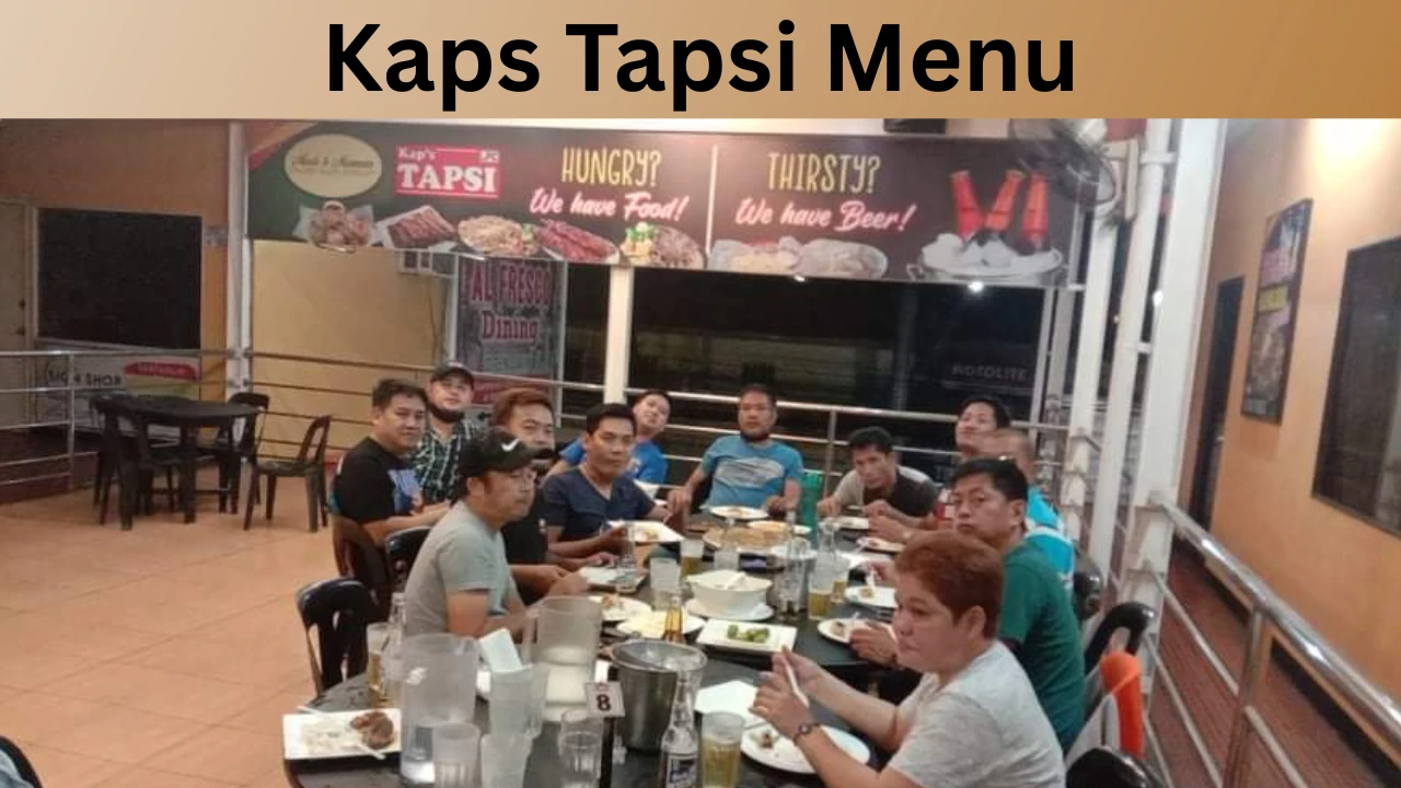 Kaps Tapsi Menu