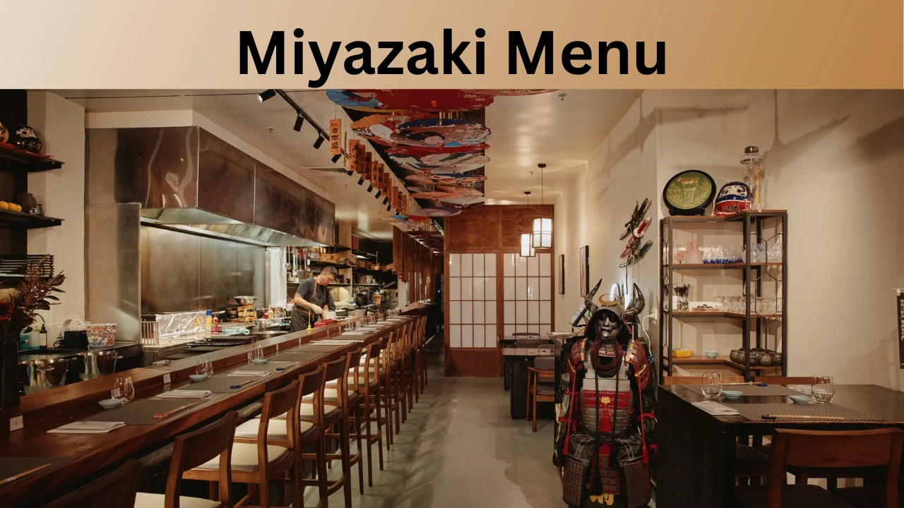 Miyazaki Menu
