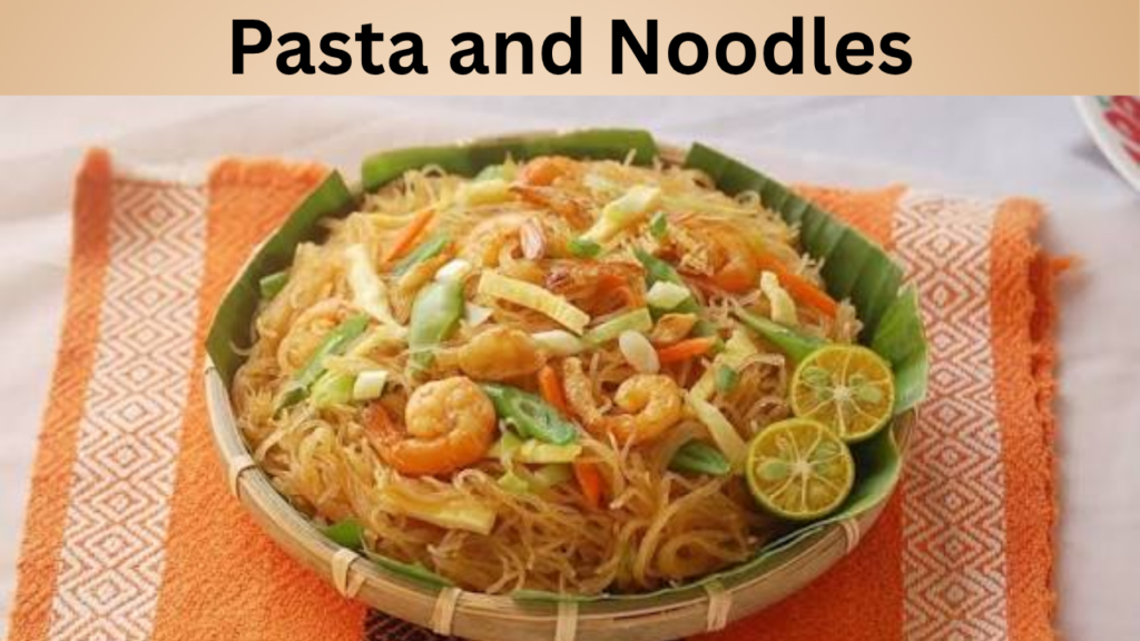 Pasta and Noodles