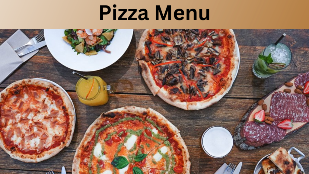 Pizza Menu