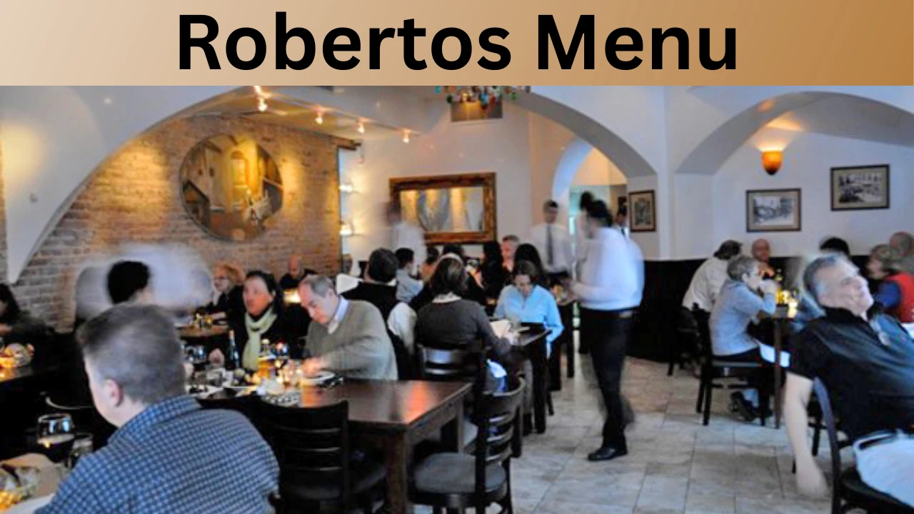 Robertos Menu