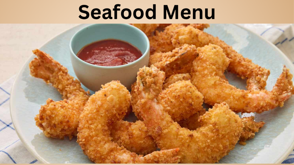 Seafood Menu