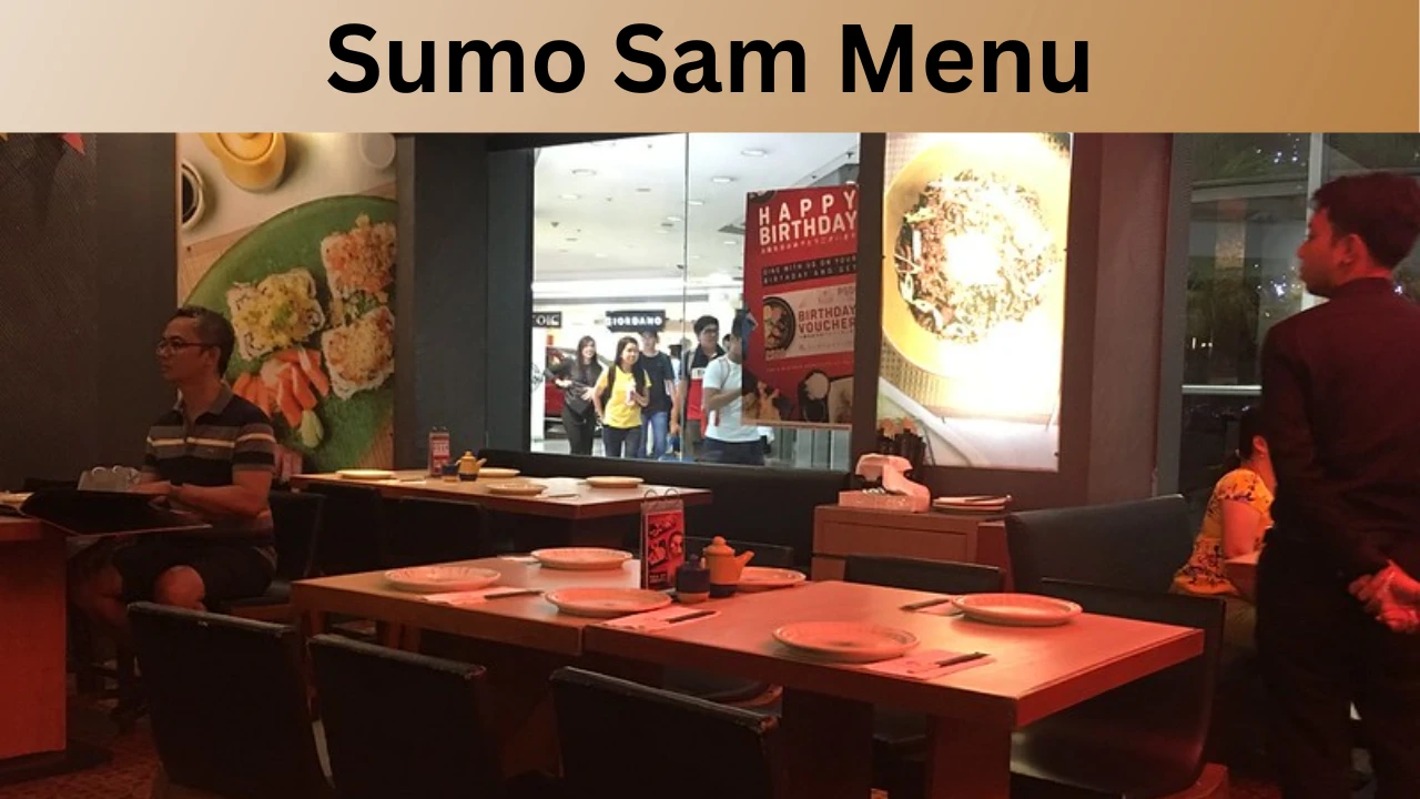 Sumo Sam Menu