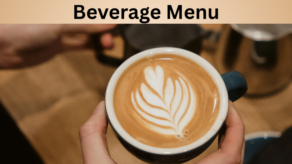 Beverage Menu