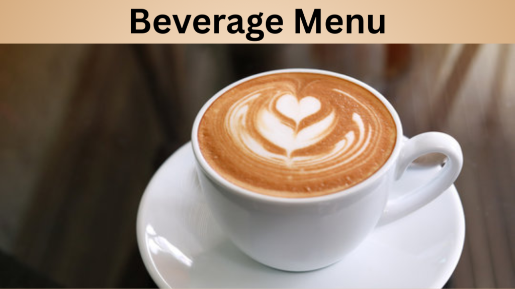 Beverage Menu