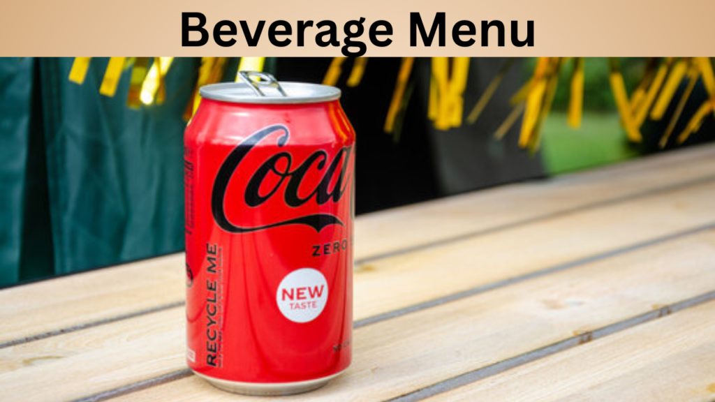 Beverage Menu