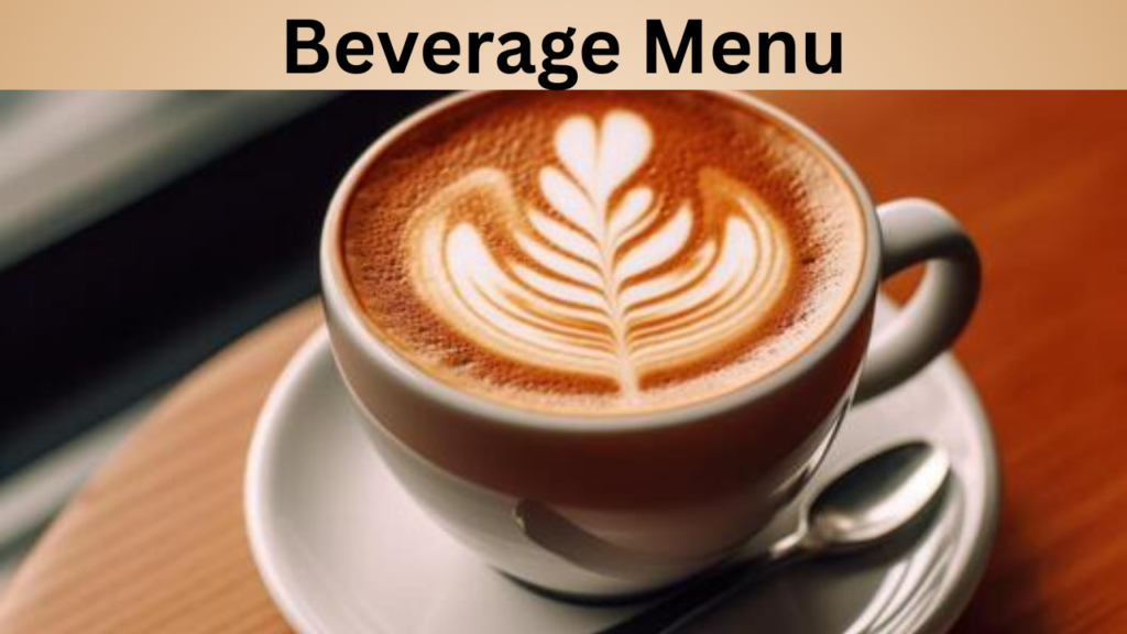Beverage Menu