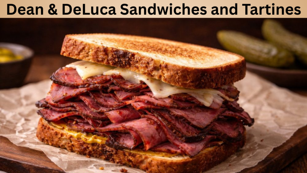 Dean & DeLuca Sandwiches and Tartines