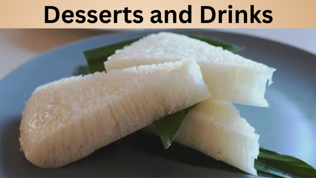Desserts and Drinks