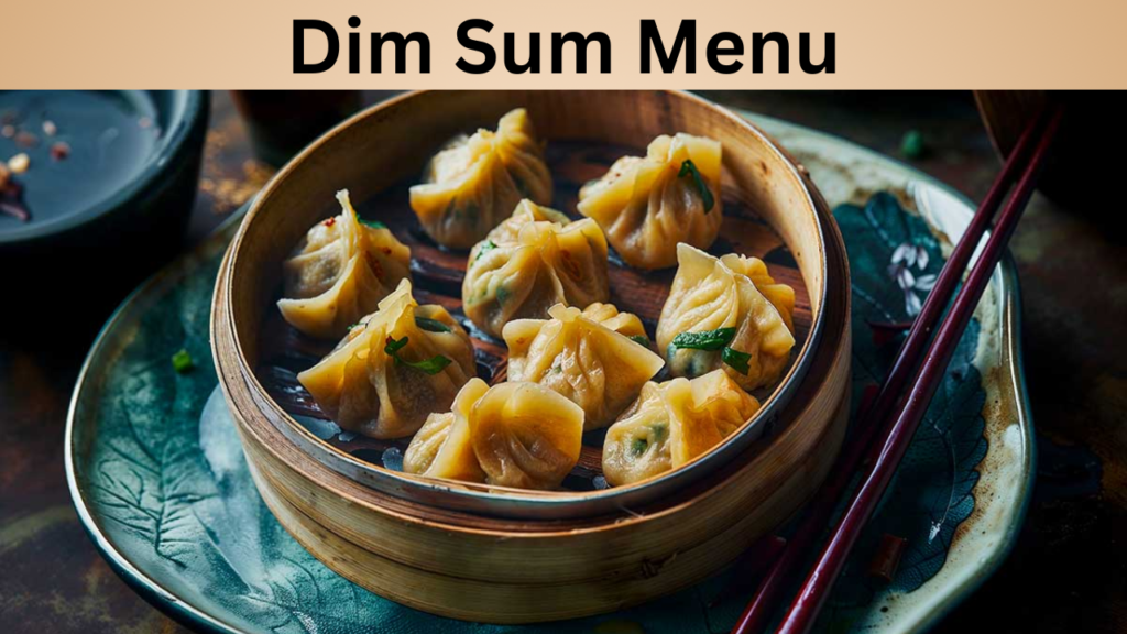 Dim Sum Menu