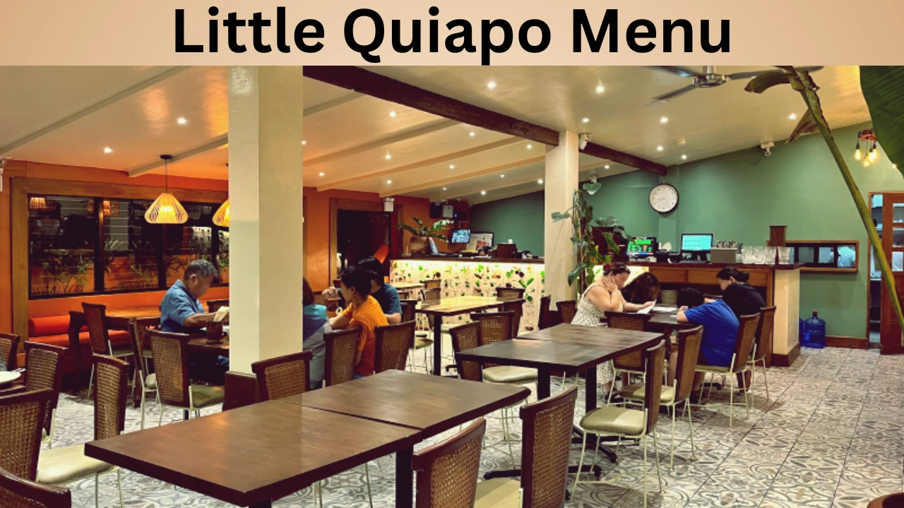 Little Quiapo Menu