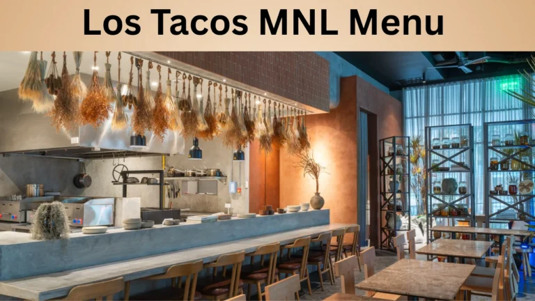 Los Tacos MNL Menu