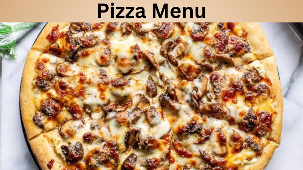 Pizza Menu