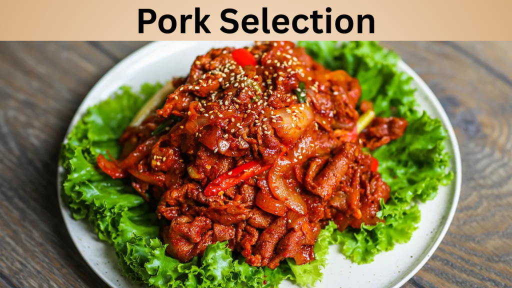 Pork Selection