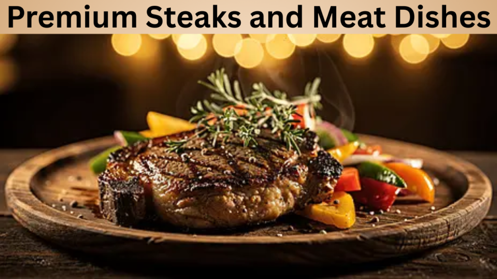 Premium Steaks and Meat Dishes