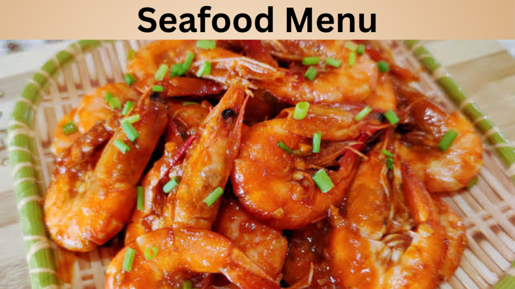 Seafood Menu