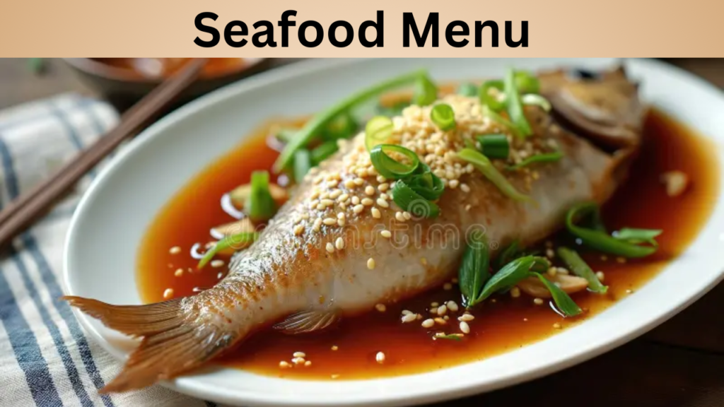 Seafood Menu