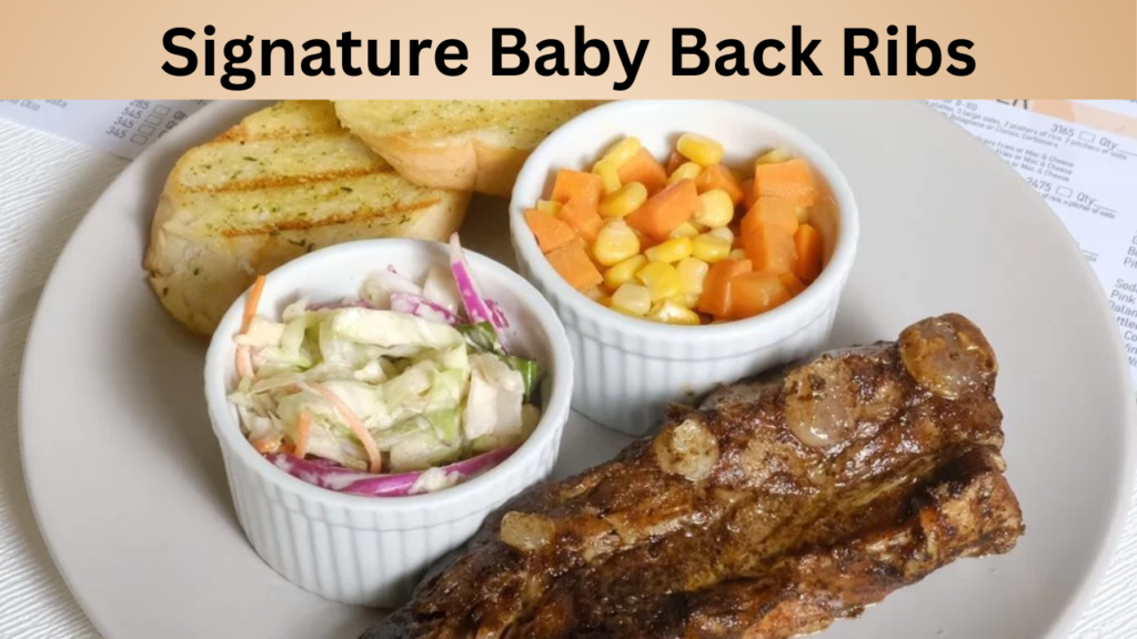 Signature Baby Back Ribs