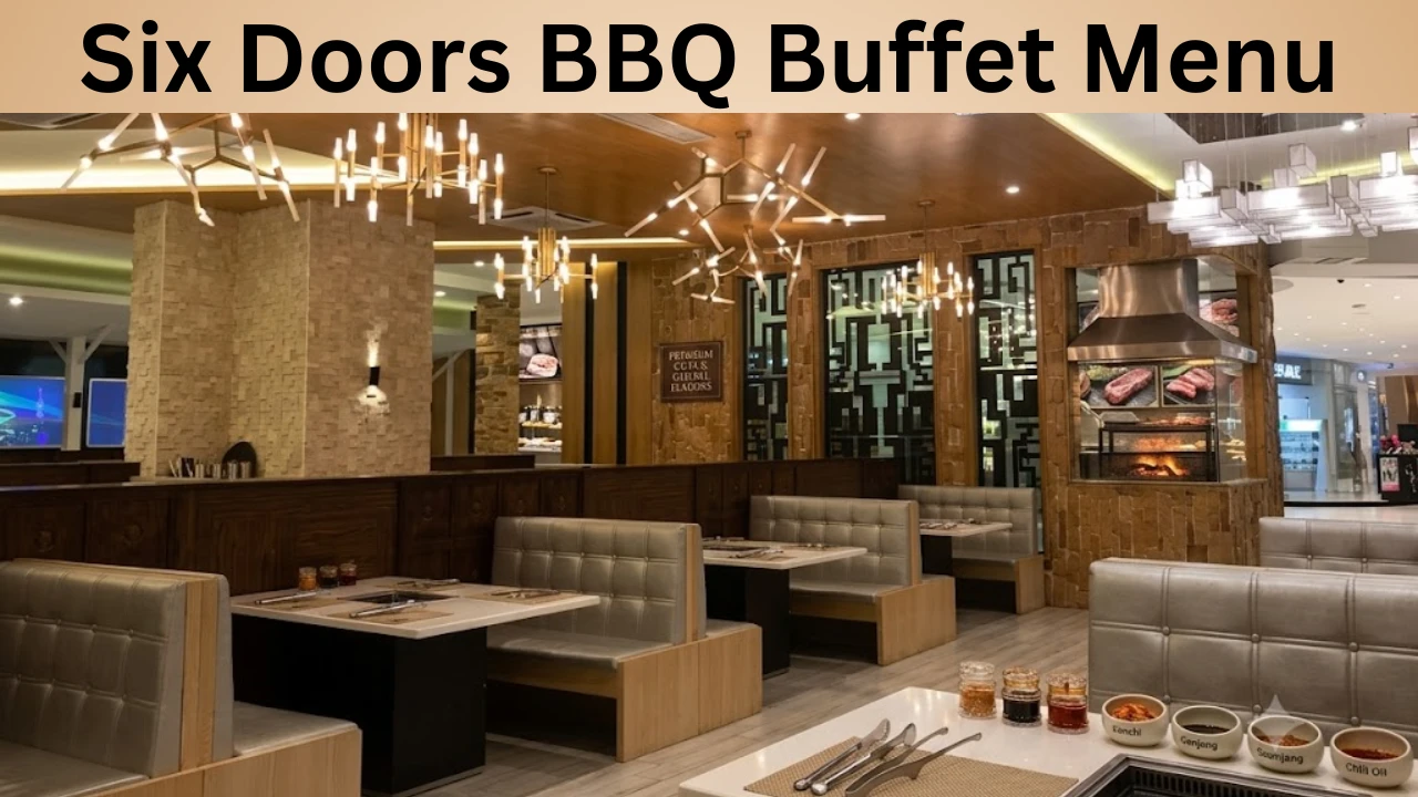 Six Doors BBQ Buffet Menu
