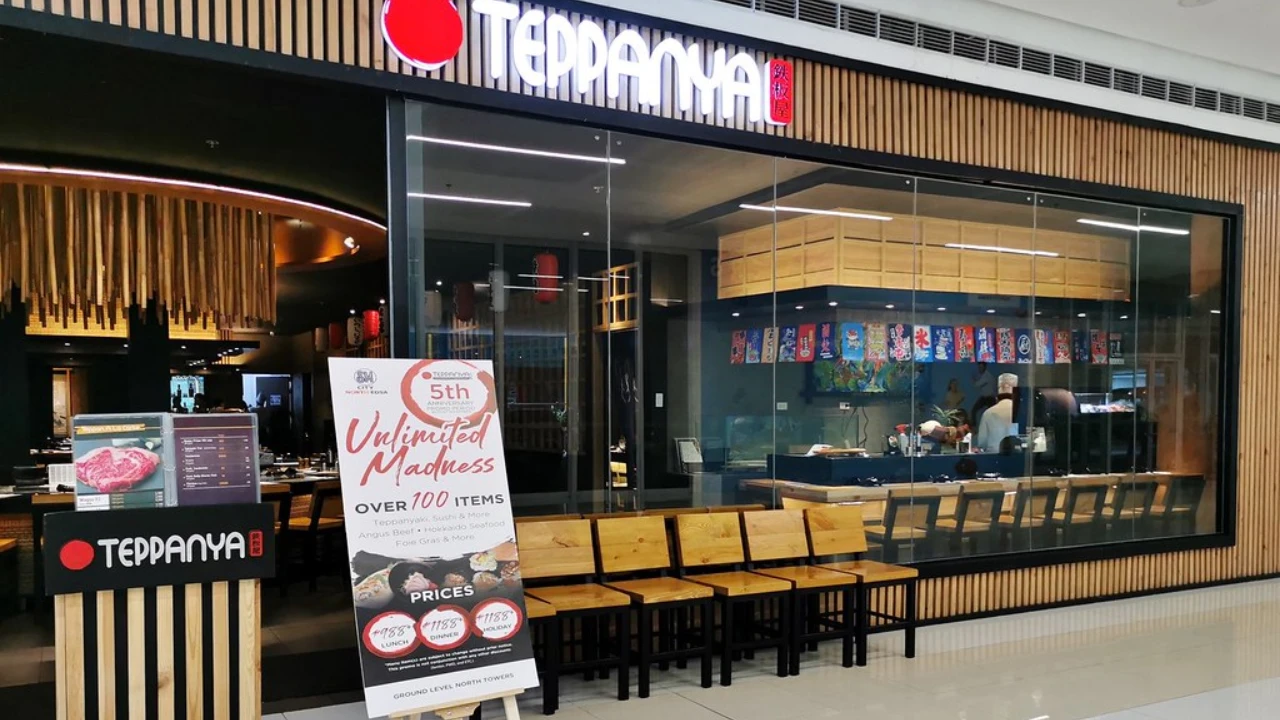 Teppanya Menu