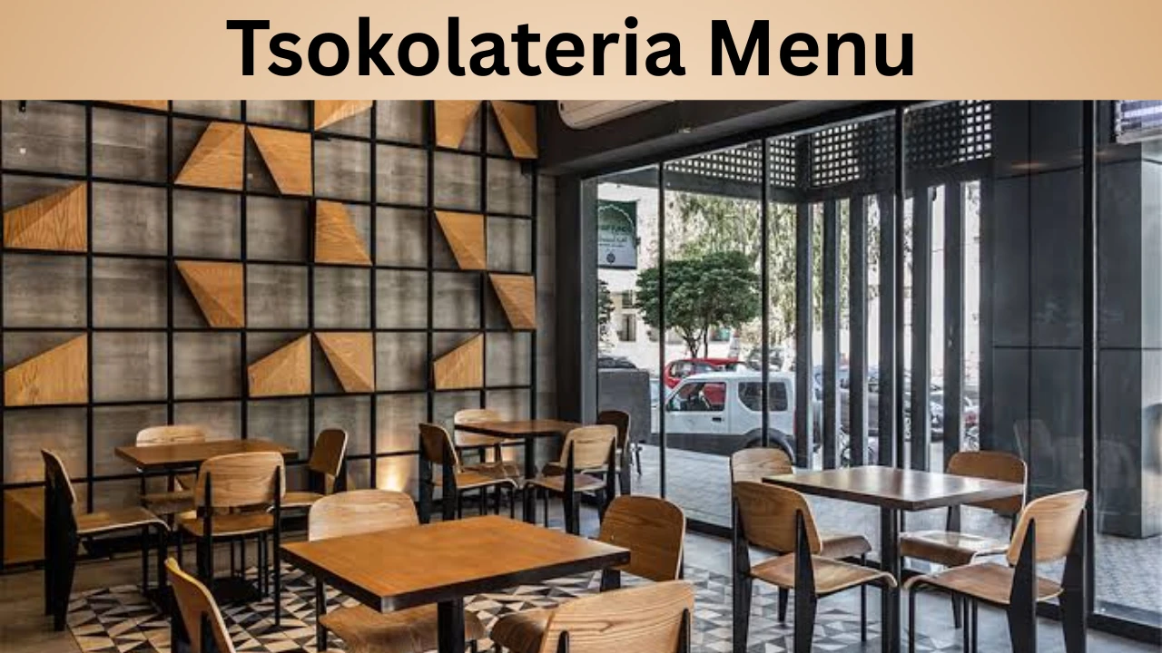 Tsokolateria Menu