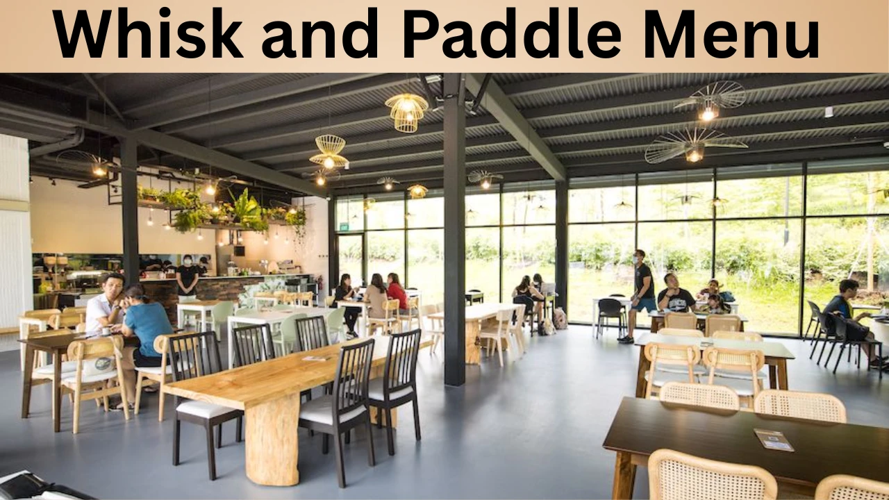Whisk and Paddle Menu