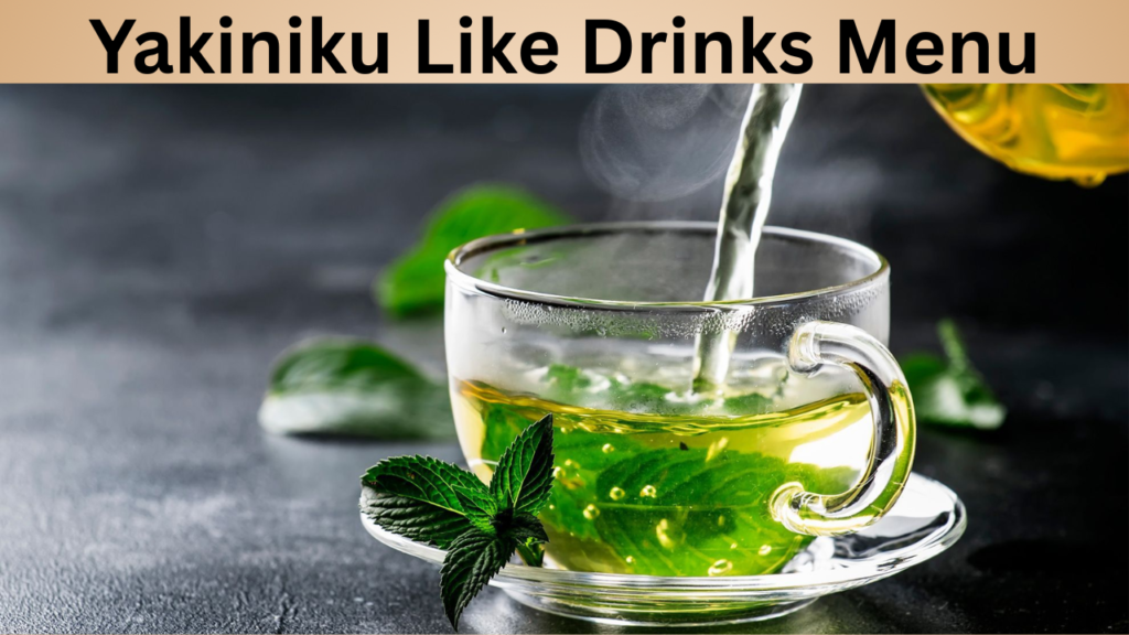 Yakiniku Like Drinks Menu