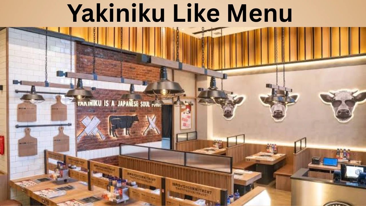 Yakiniku Like Menu