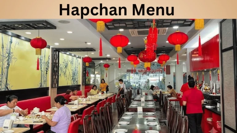 Hapchan Menu